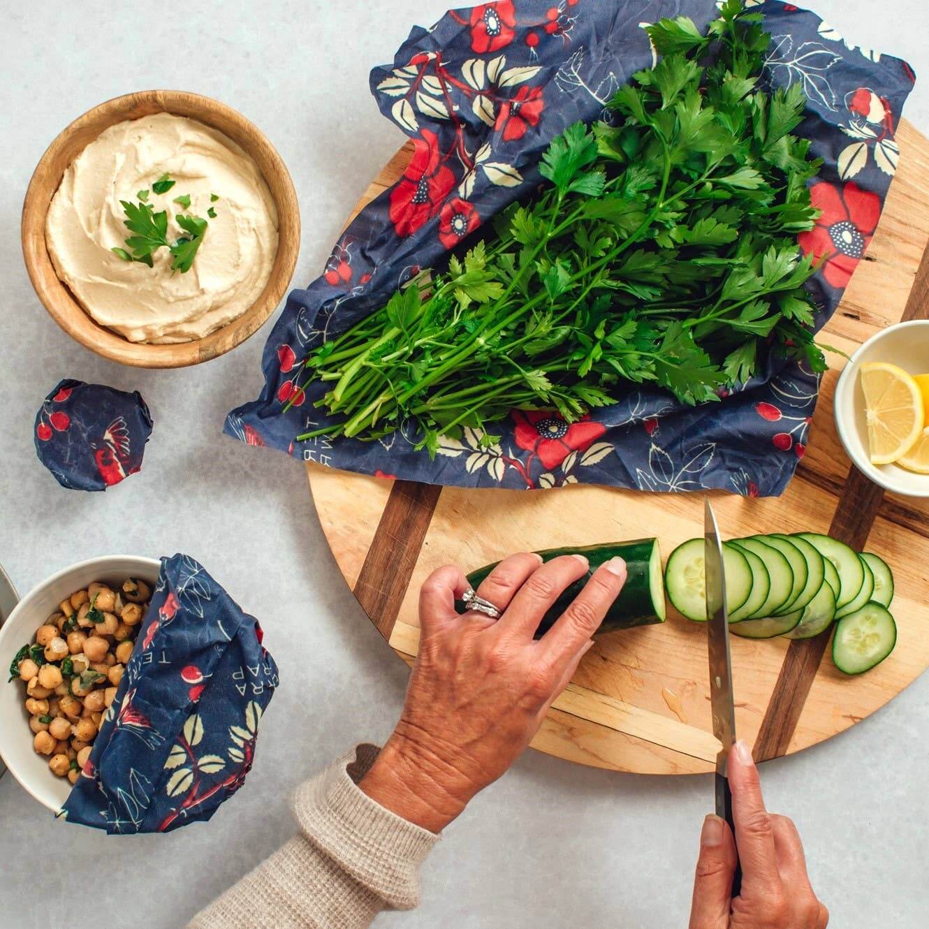 Bee's Wrap®: Assorted 3 Pack - Botanical Print | Buy Now