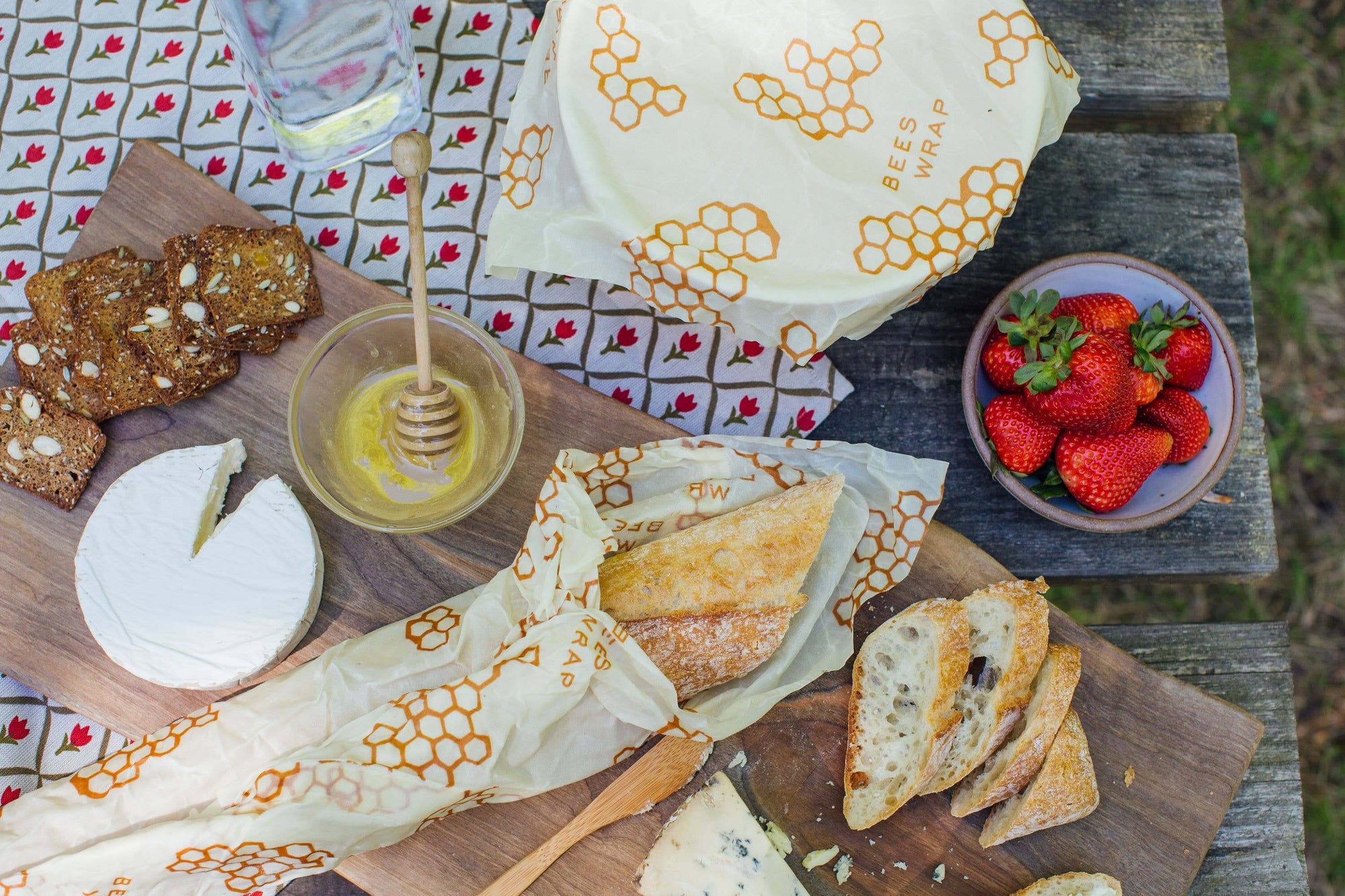 Bee's Wrap® Bread Wrap - Honeycomb (17"x 23")