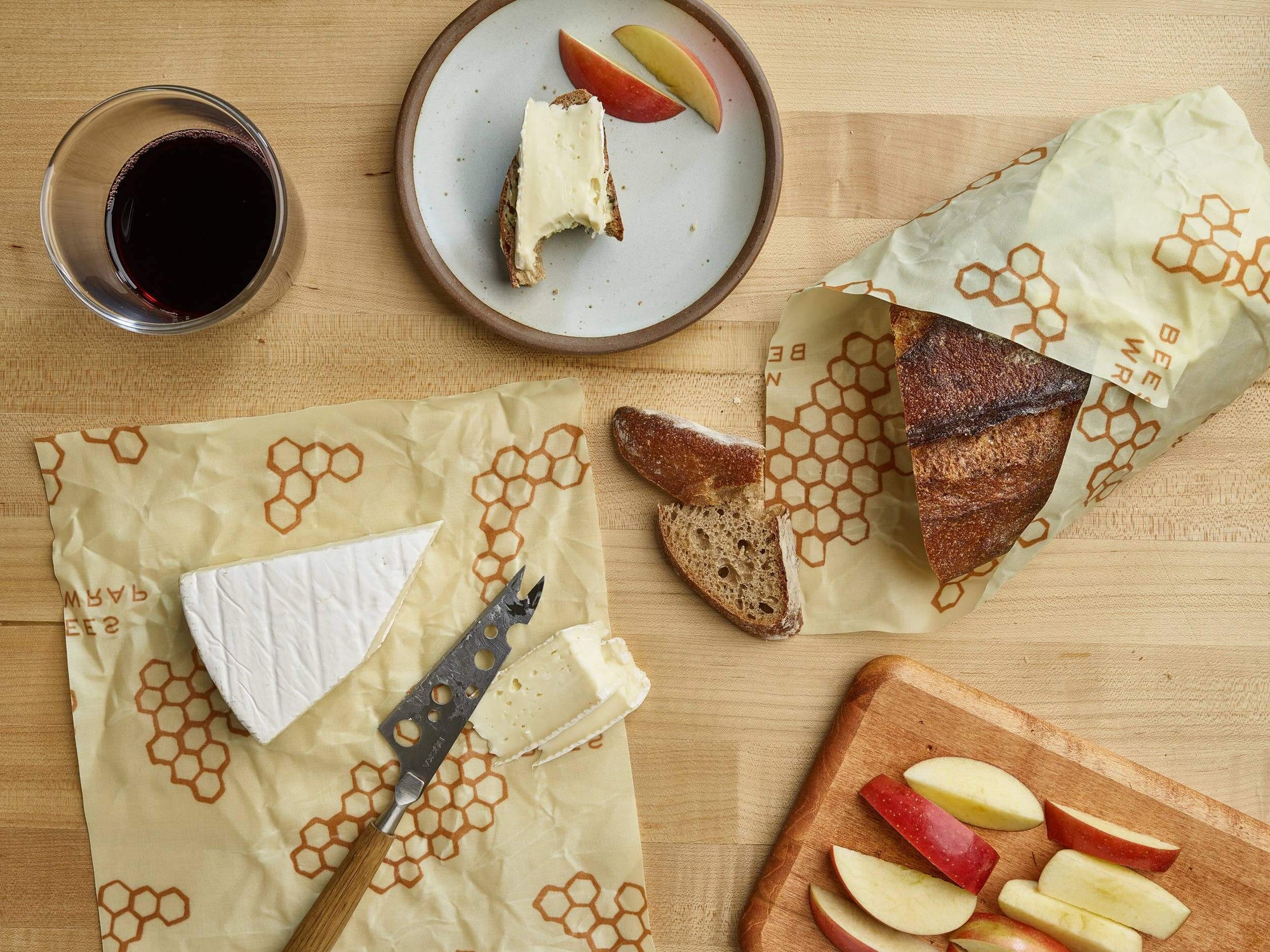 Bee's Wrap® Bread Wrap - Honeycomb (17"x 23")