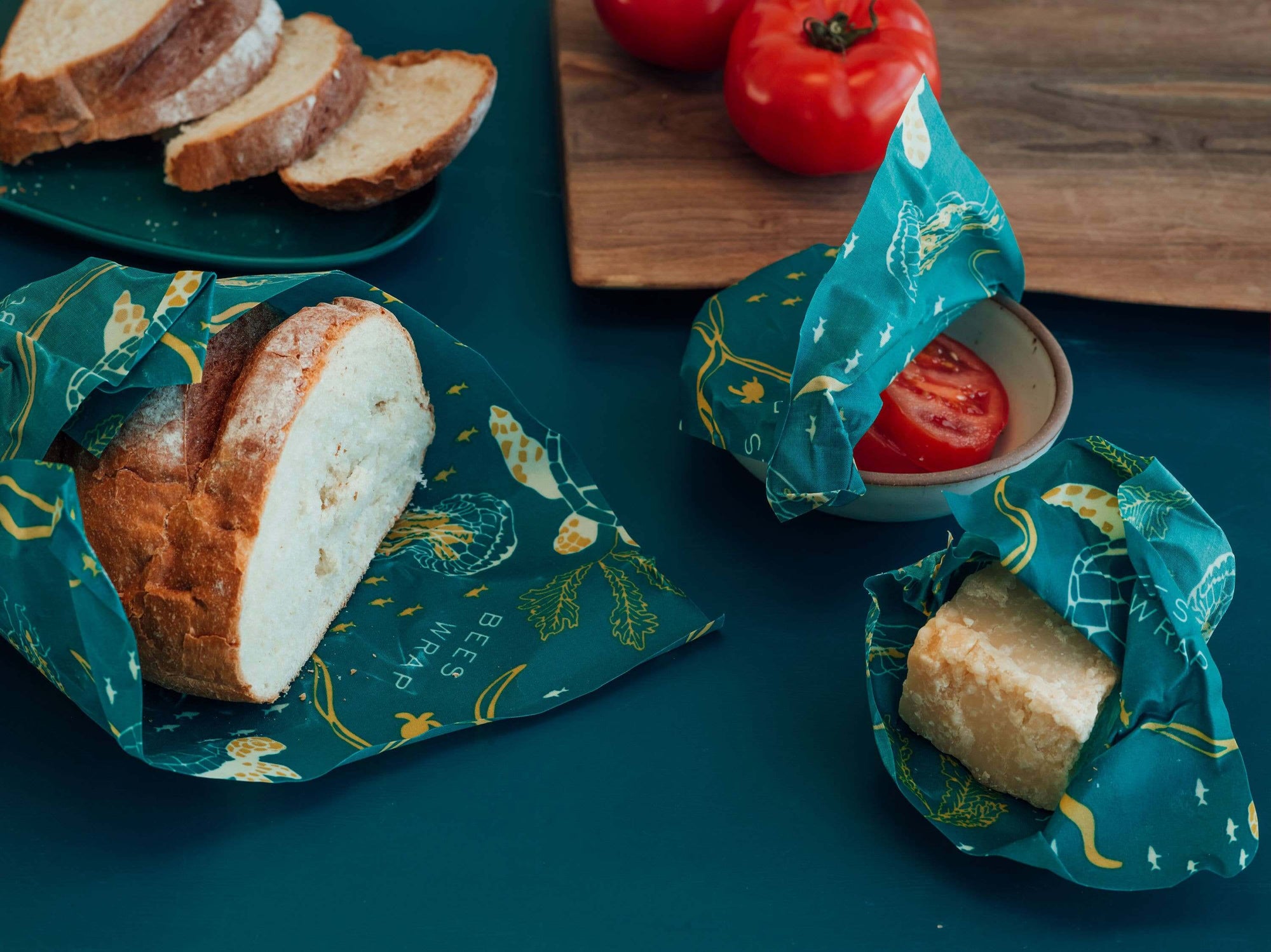 Bee's Wrap® Bread Wrap - Oceans (17"x 23") | Bee's Wrap