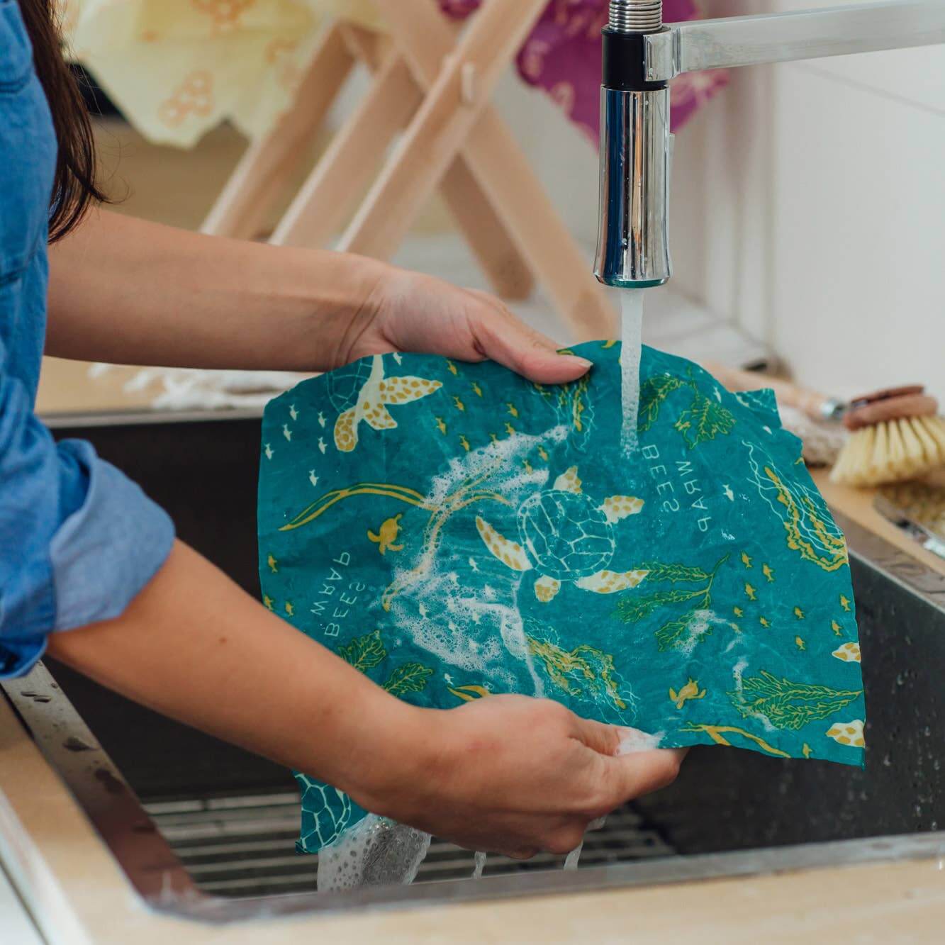 Bee's Wrap® Bread Wrap - Oceans (17"x 23") | Bee's Wrap