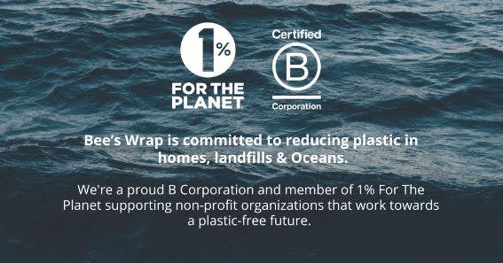 Bee's Wrap® Bread Wrap - Oceans (17"x 23") | Bee's Wrap