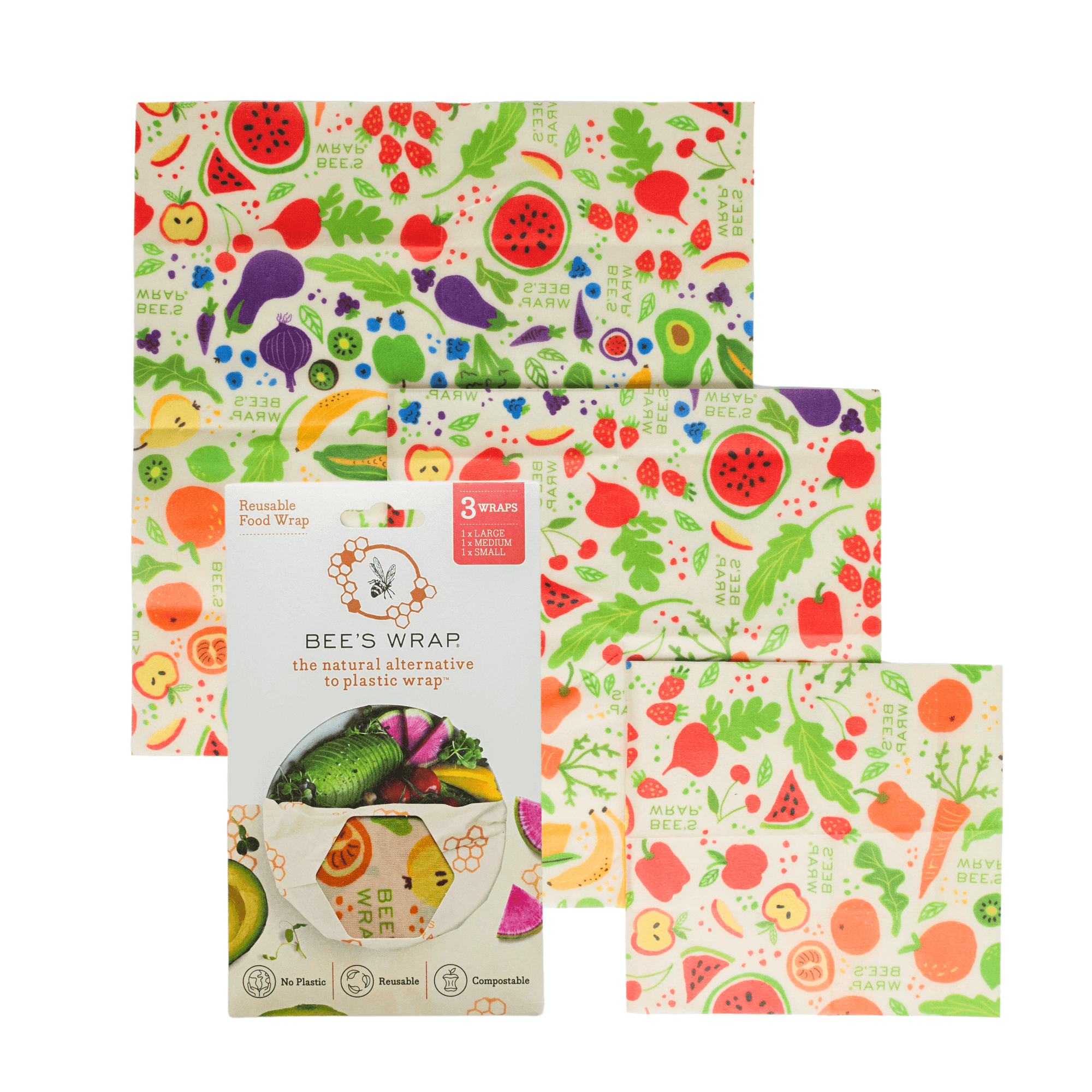 Bee's Wrap®: Garden Party - Assorted 3 Pack