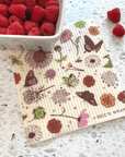 Bee's Wrap® Meadow Magic Reusable Swedish Dishcloth Set of 3