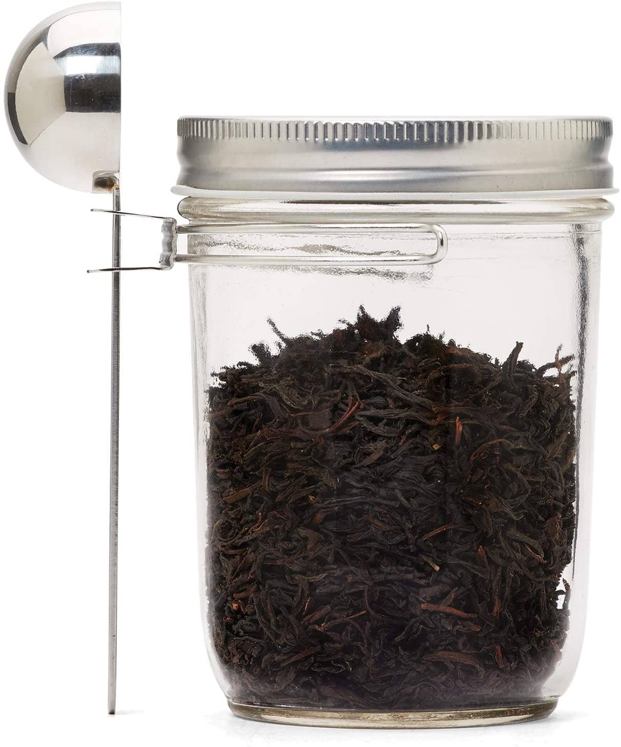 Clip On Coffee Scoop Attachment for Mason Jars