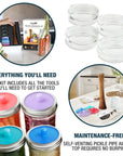 Complete 9-Piece Probiotic Fermentation Kit for Vegetables