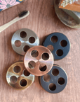 Decorative Stainless Steel Mason Jar Toothbrush Holder Lid | Henflower