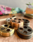 Decorative Stainless Steel Mason Jar Toothbrush Holder Lid | Henflower