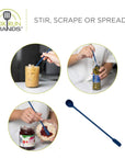 Dual Sided Silicone Mason Jar Scraper & Spoon