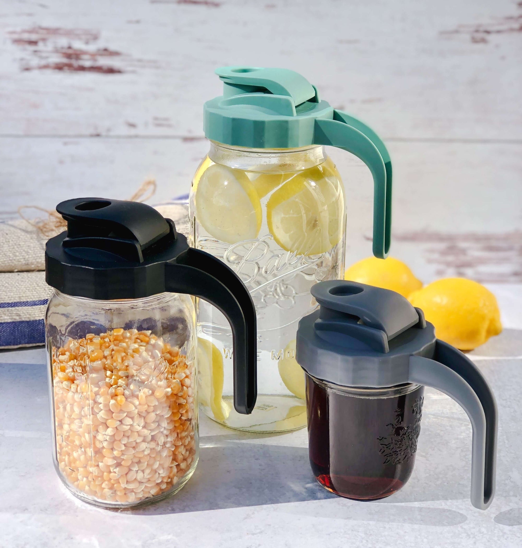 Leak Proof Pouring Lid for Mason Jars | Buy NOw | Henflower