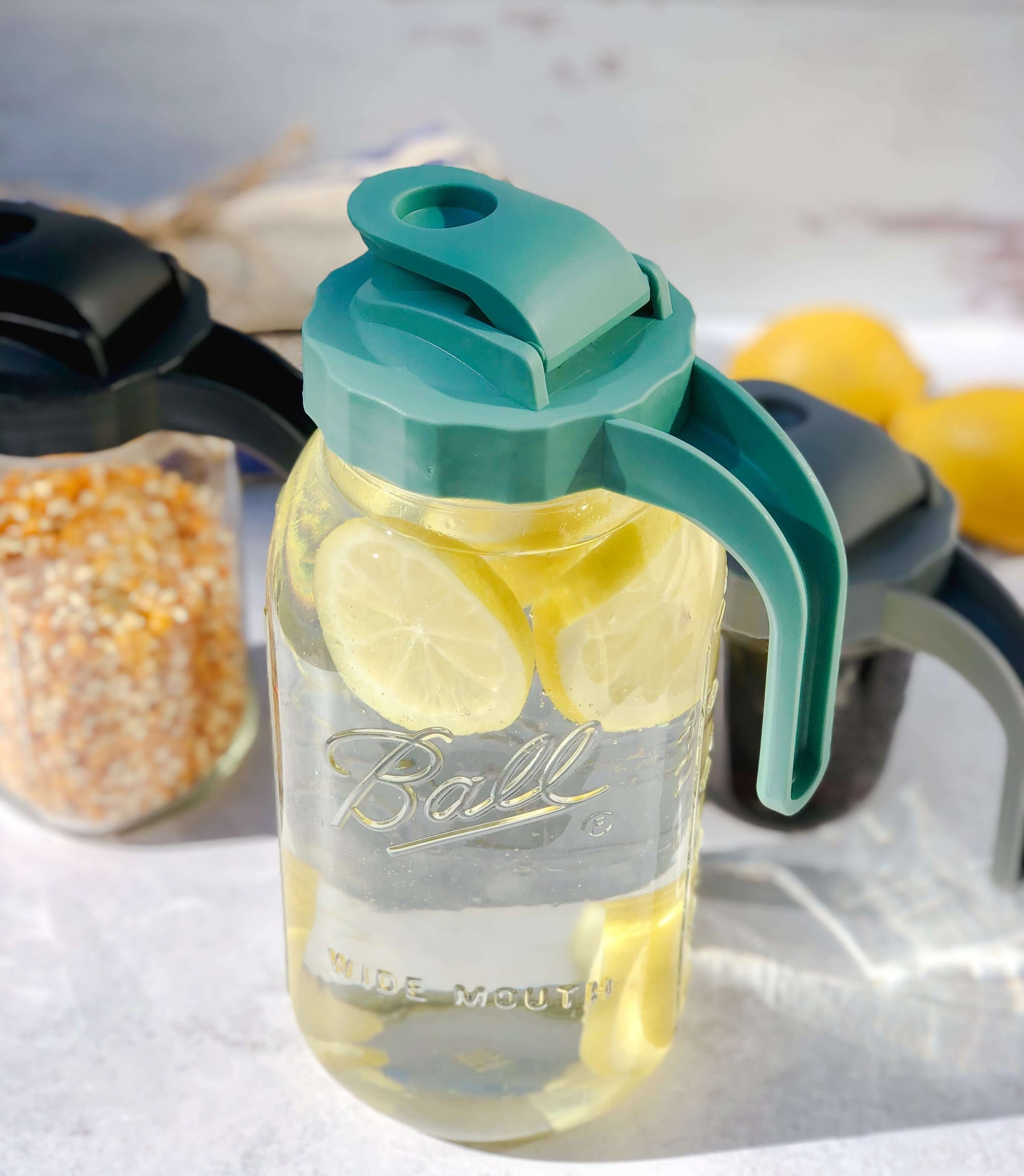 Leak Proof Pouring Lid for Mason Jars | Buy NOw | Henflower