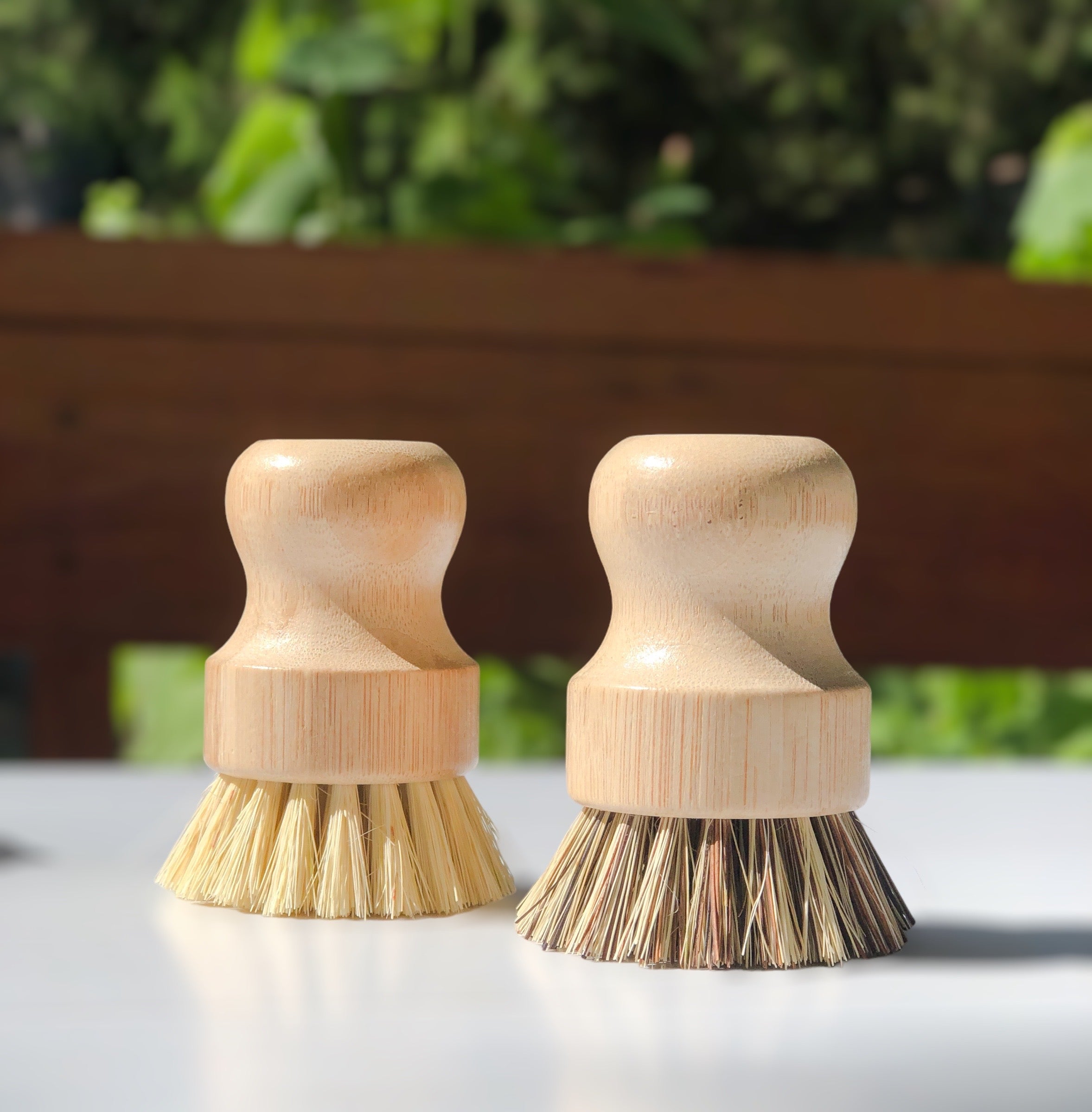 Pot Scrubber, Natural Sisal Scrubbing Brush With Wooden + Ergonomic Ha – Au  Courant Interiors