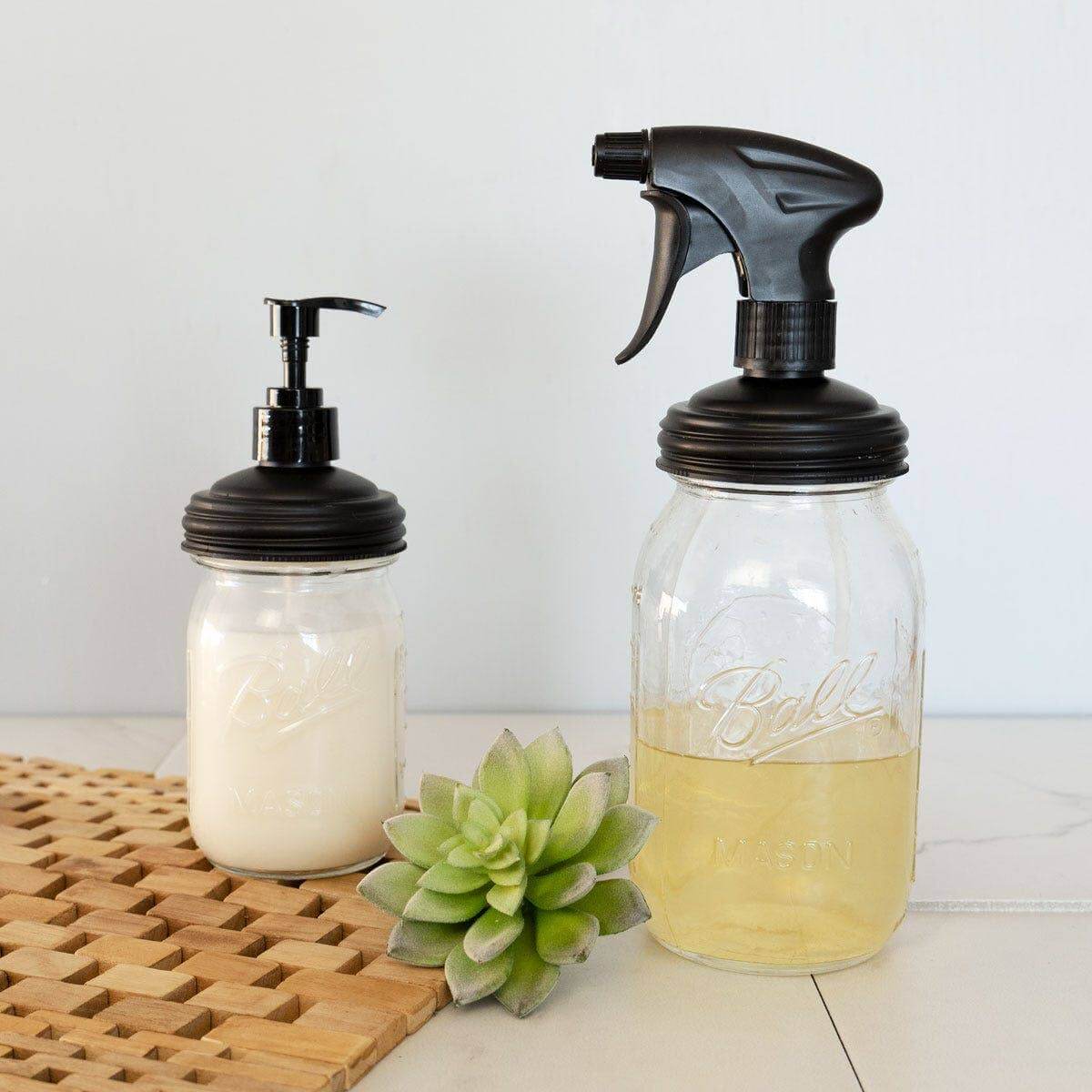 ReCAP® Sprayer & Pump Lid Set (Set of 2) | reCAP Mason Jars