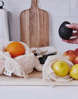 Reusable Cotton Mesh Produce Bags - Multipurpose Storage | Me Mother Earth