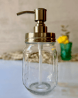 Soap & Lotion Pump Lid Kit for Mason Jars (Regular Mouth) | Henflower