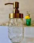 Soap & Lotion Pump Lid Kit for Mason Jars (Regular Mouth) | Henflower