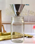 Stainless Steel Double Wall Pour Over Mesh Coffee Filter | Henflower