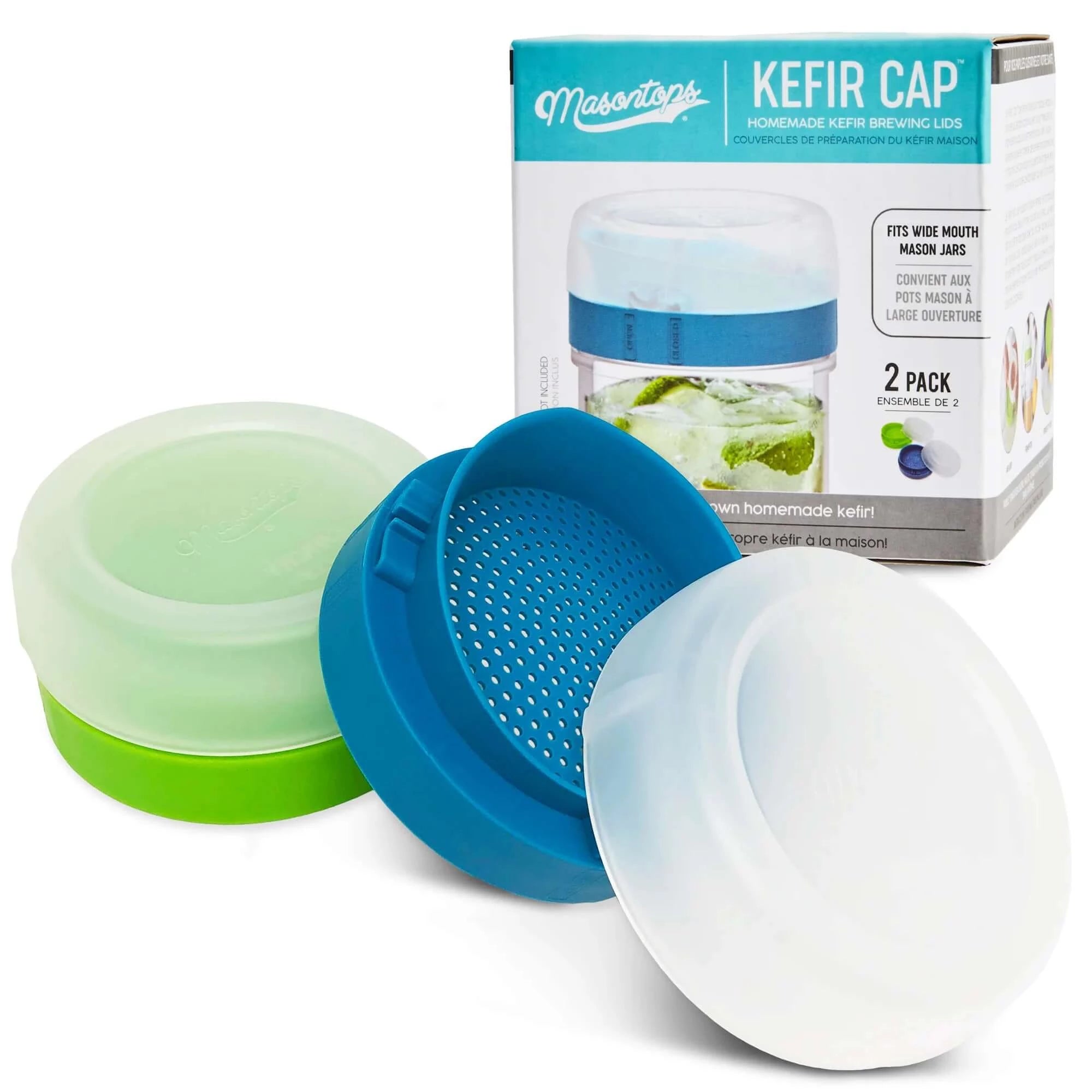 Mason Jar Water Kefir Brewing Lid - Masontops | Masontops