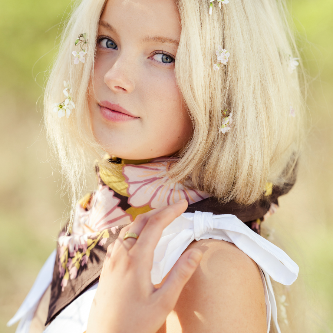 No. 134 Violet Bandana | Handker
