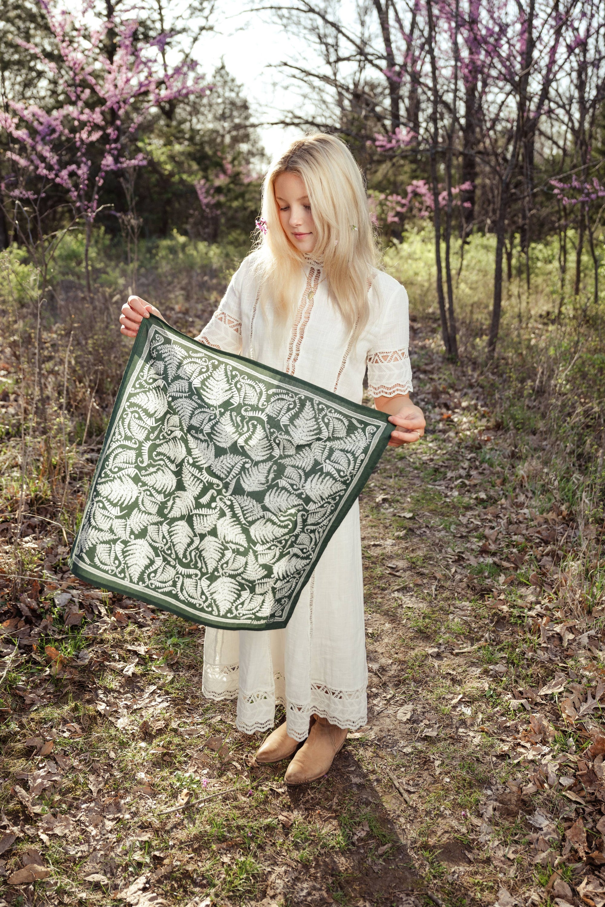 No. 139 Fern Bandana | Handker