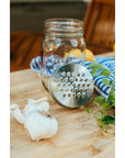 Mason Jar Grater/Shredder Lid 2 Pack - Rust Proof! | Buy Now | Henflower