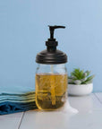 reCAP® BPA Free Plastic Soap Dispenser Lid for Mason Jars | reCAP Mason Jars
