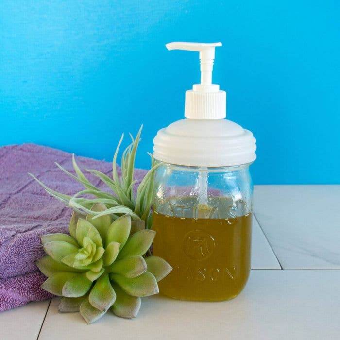 reCAP® BPA Free Plastic Soap Dispenser Lid for Mason Jars | reCAP Mason Jars