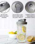 reCAP® Mason Jar Drinking Lid - USA Made, BPA Free | Buy Now | reCAP Mason Jars