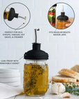 reCAP® Pour, Spout, and Tap Cruet Lid for Mason Jars | reCAP Mason Jars