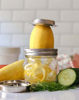 Jarware 3-1 Spiralizer Lid Insert for Mason Jars