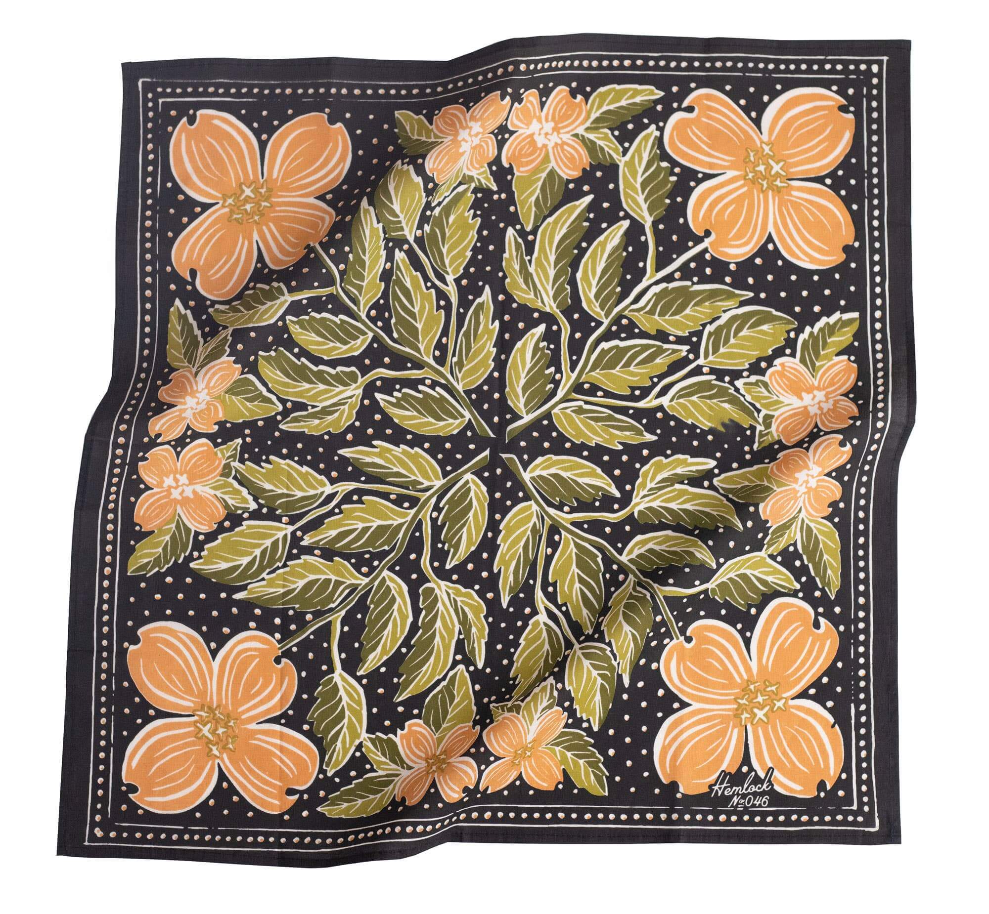 No. 046 Amy Floral Bandana | Handker