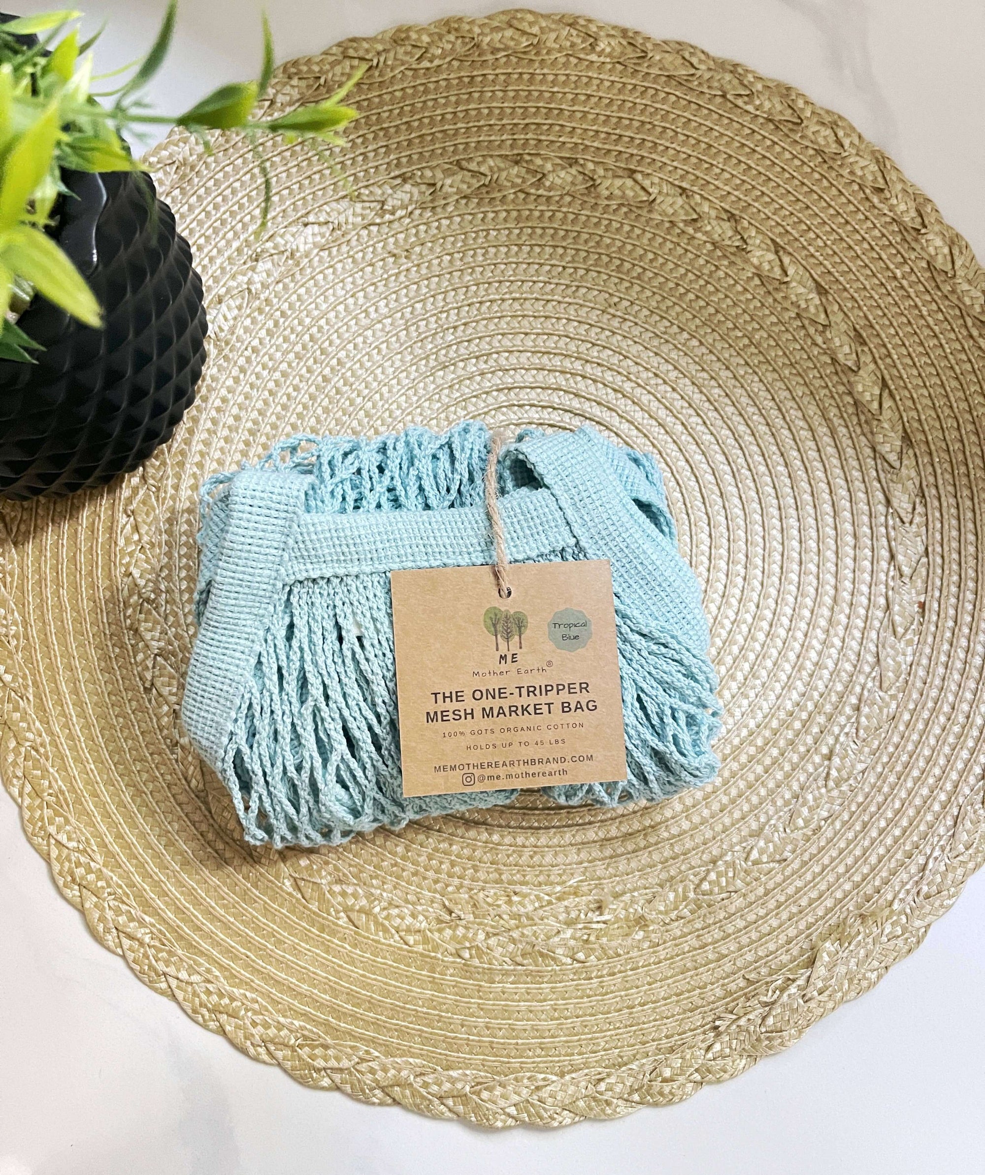 The "One Tripper" HUGE Reusable Mesh Market Bag | Me Mother Earth