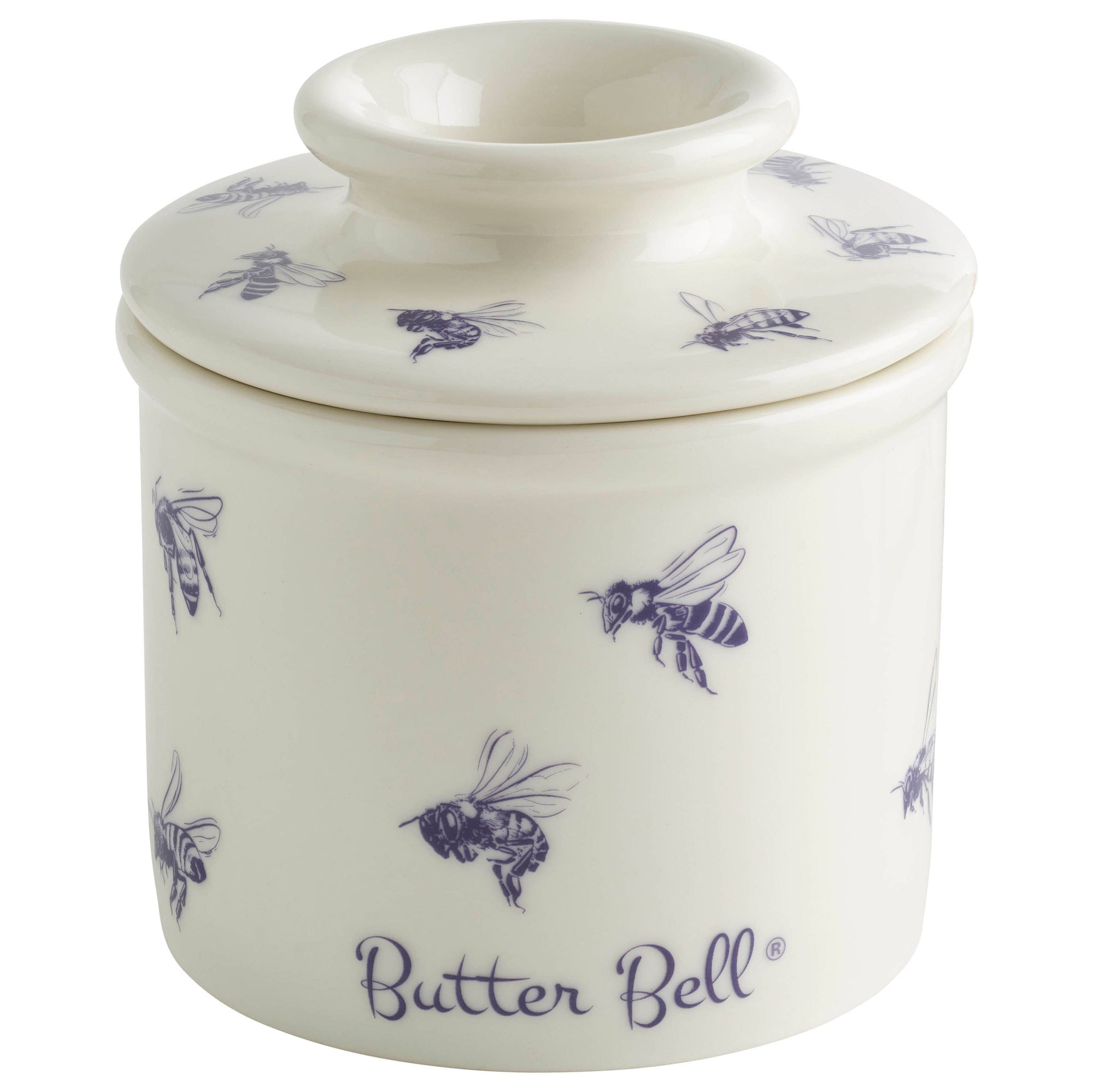 Charming Bumblebee Butter Bell Crock