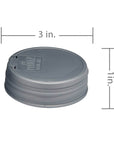 reCAP® Reusable Flip Cap Lid for Mason Jar Food Storage