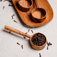 Reclaimed Teak Wooden Scoop with Long Handle - Coffee, Flour, Sugar