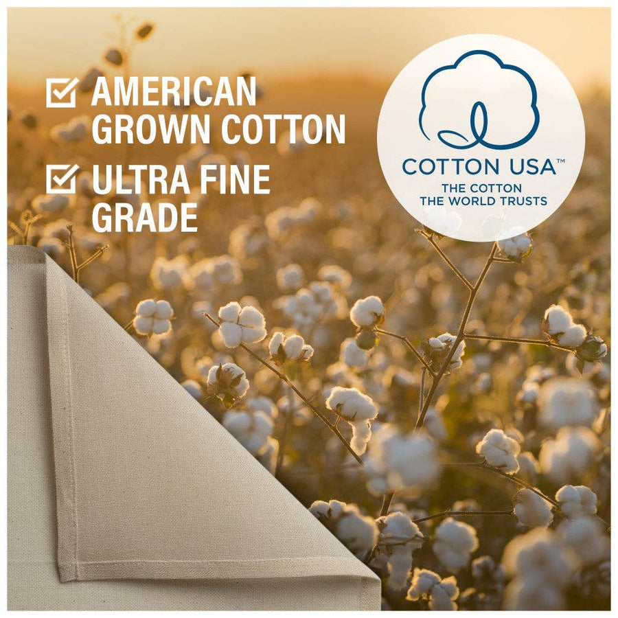 Country Trading Co. - Pre-cut American Cotton Cheesecloth Squares (2 Pack)