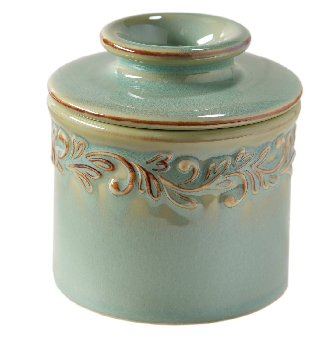 The Original Butter Bell® Crock - Antique Sea Spray