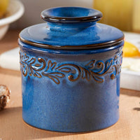 The Original Butter Bell® Crock - Antique Denim Blue