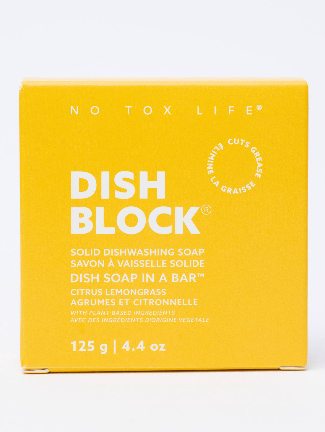 DISH BLOCK® Solid Dish Soap Bar - Citrus Lemongrass