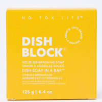 DISH BLOCK® Solid Dish Soap Bar - Citrus Lemongrass