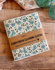 Farm Fresh Reusable Cleaning Cloths - Florals (Set of 5)