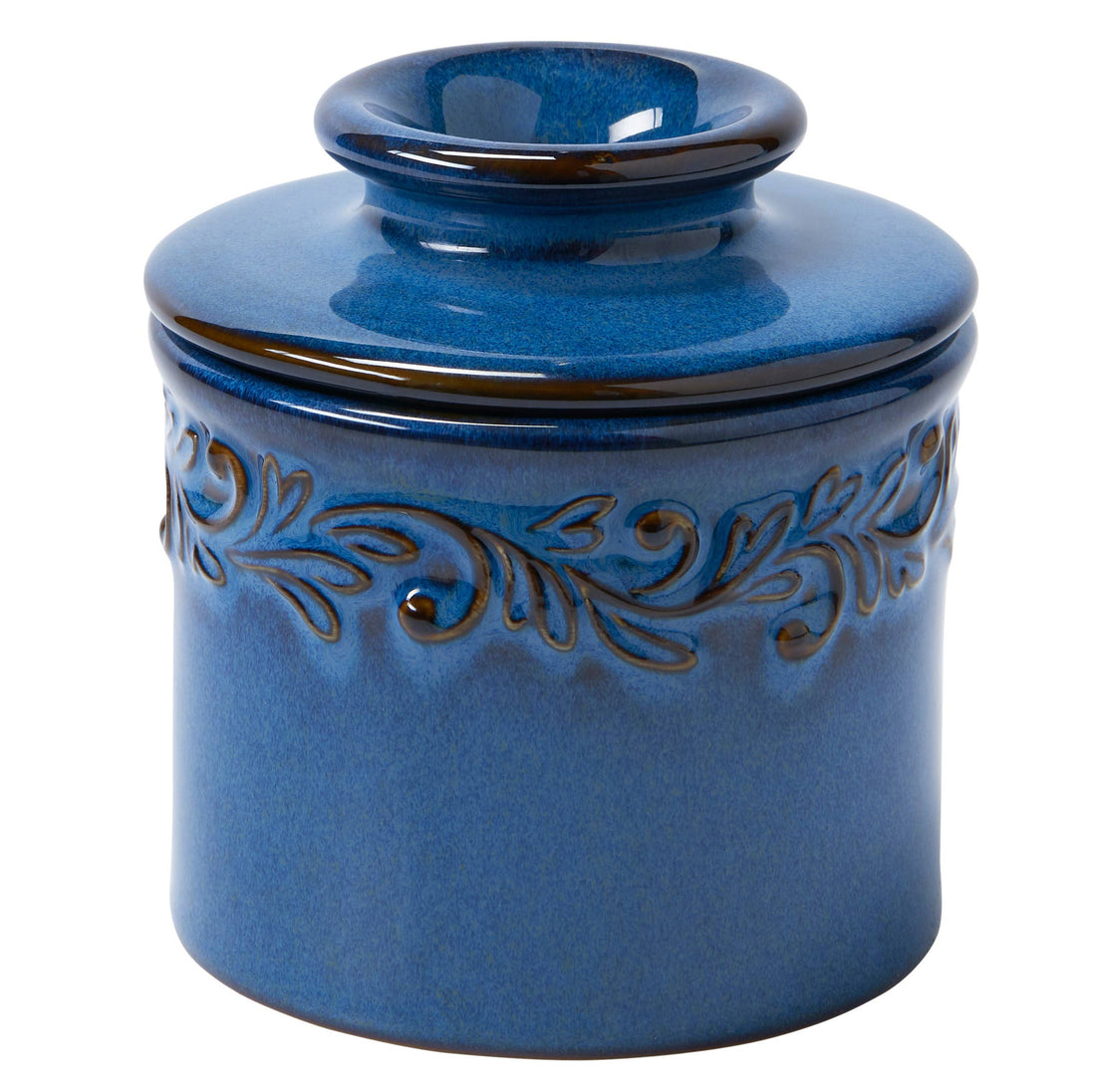 The Original Butter Bell® Crock - Antique Denim Blue