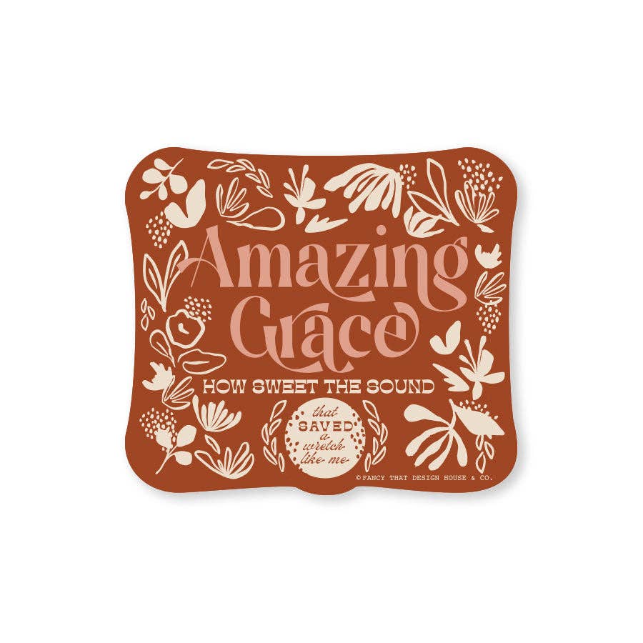 Amazing Grace Sticker