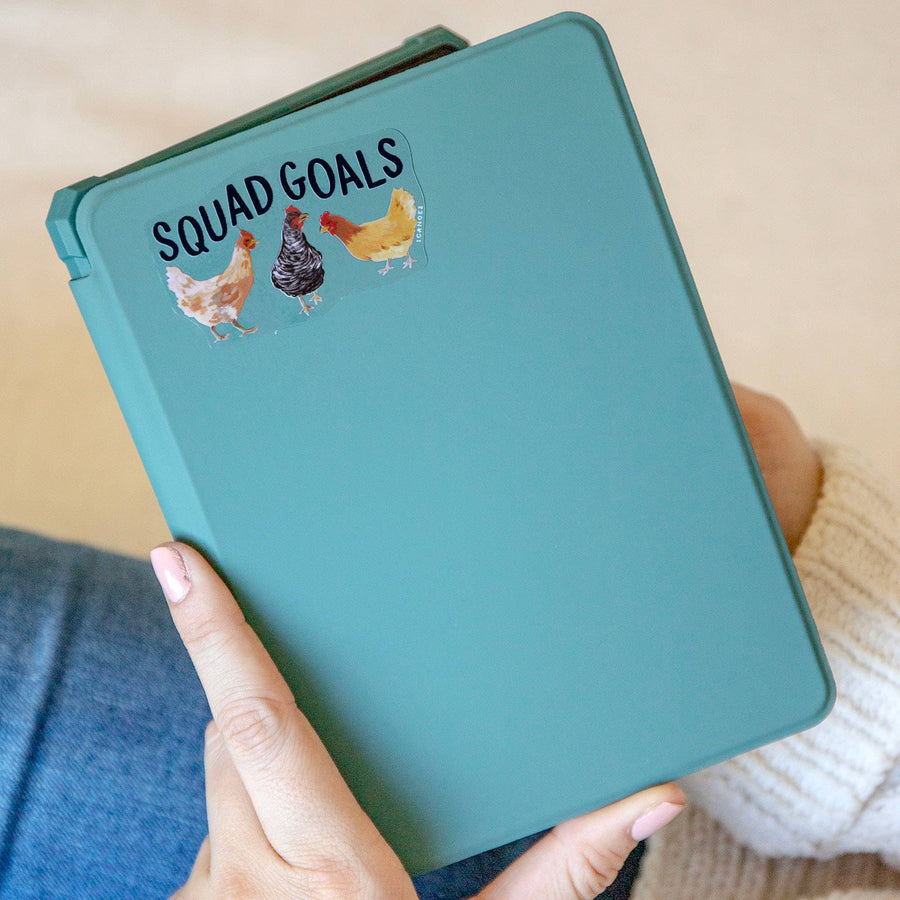 Squad Goals Clear Decal Sticker