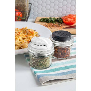 Spice Lid Insert for Mason Jars 2 Pack (Regular Mouth)