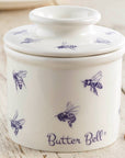 Charming Bumblebee Butter Bell Crock