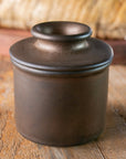 The Original Butter Bell® Crock - Reactive Glaze Bronze Matte