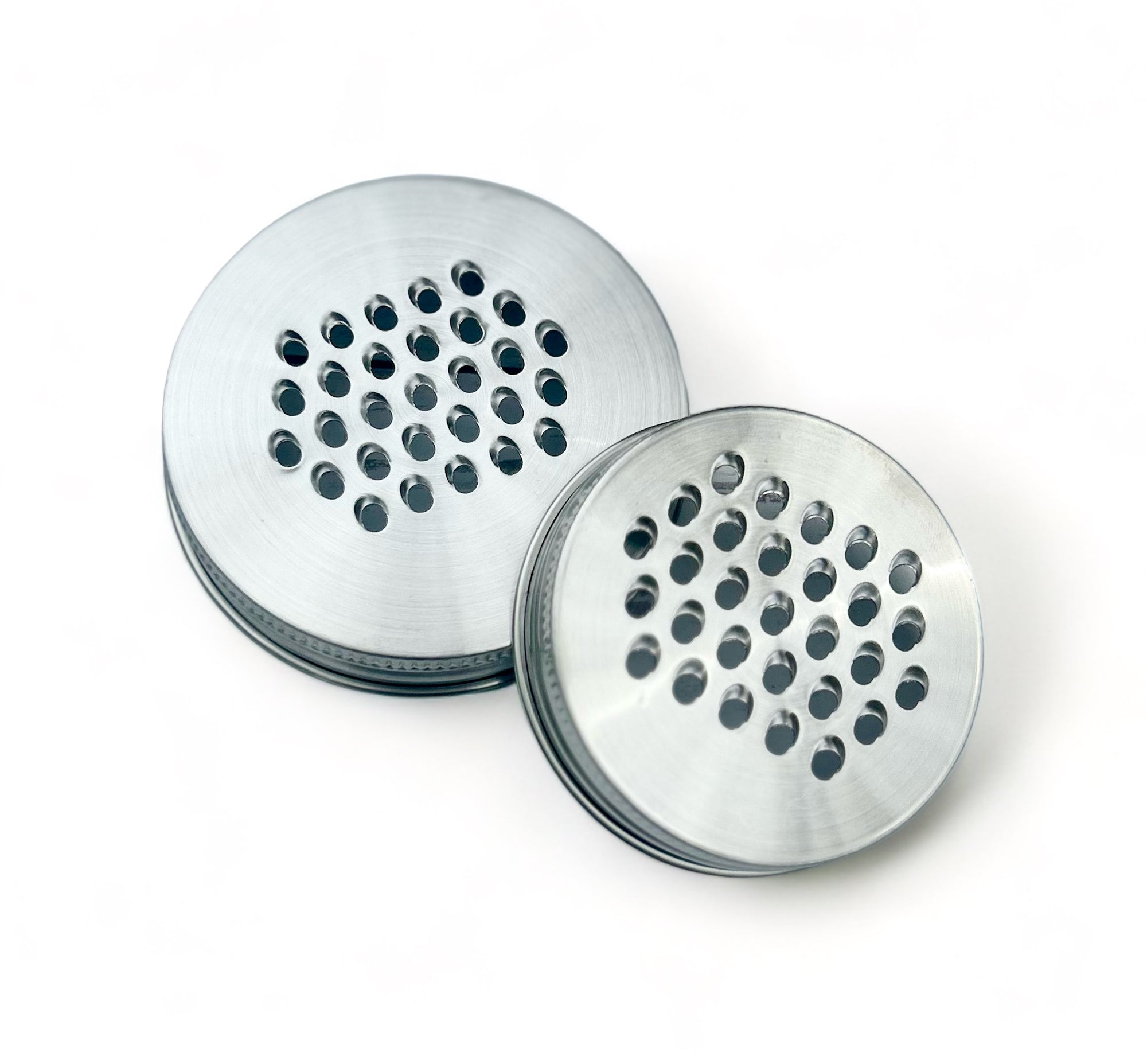 Mason Jar Grater/Shredder Lid 2 Pack - Rust Proof! | Buy Now