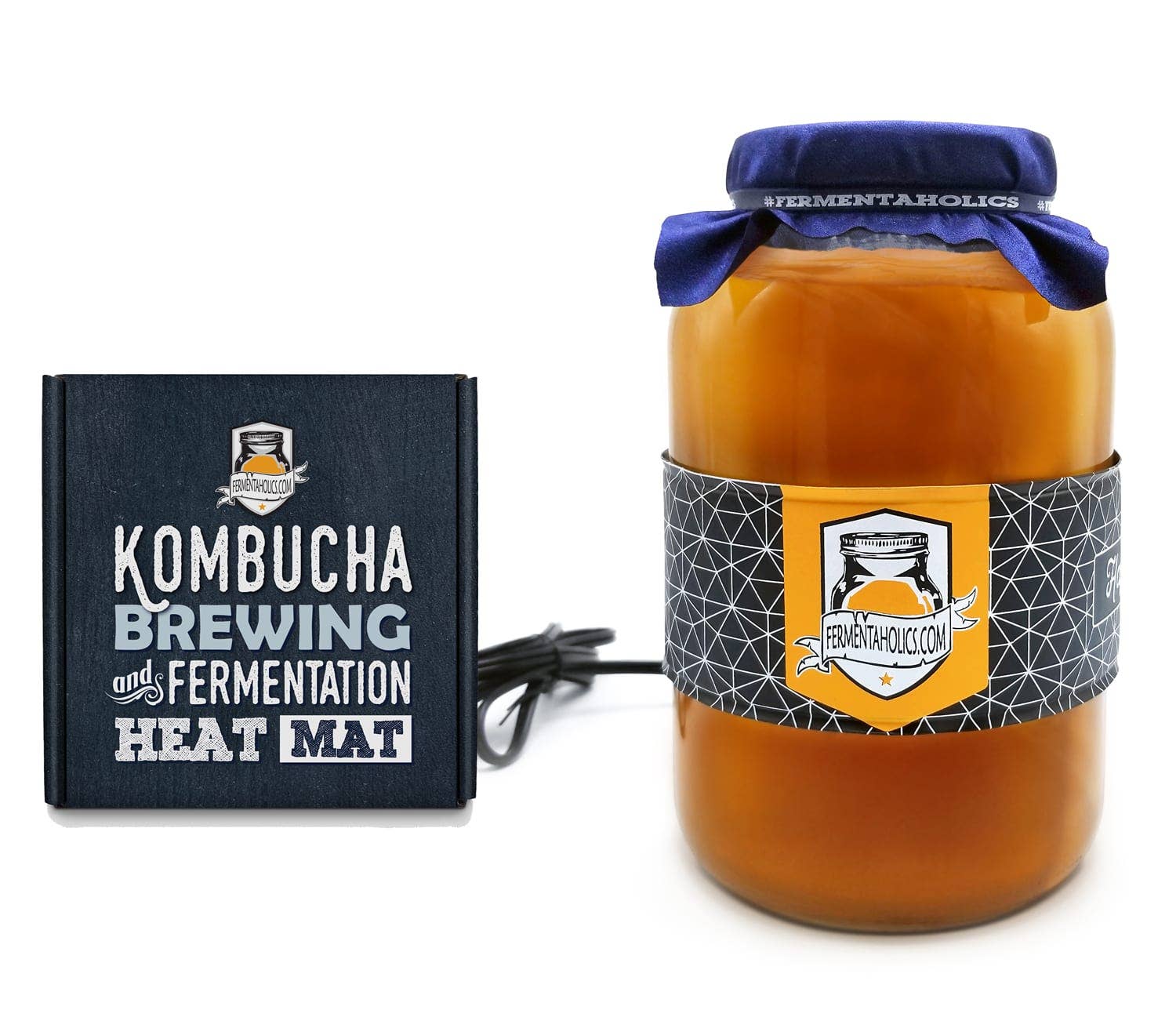 Kombucha Mason Jar Brewing Heat Mat