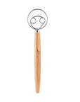 Wooden Handle Dough Whisk | Henflower